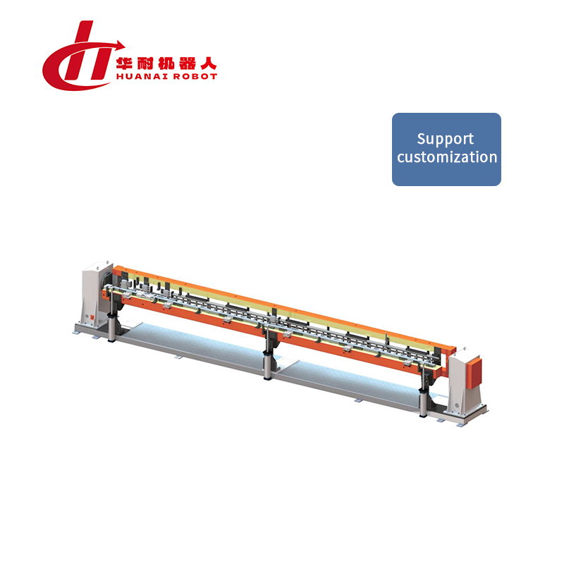 Construction climbing frame guide rail welding positioner