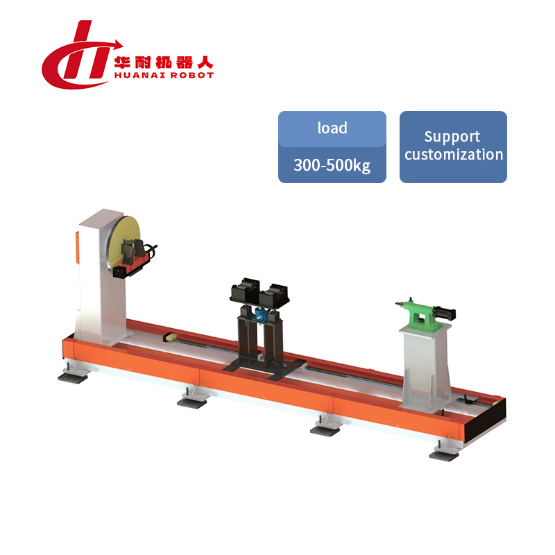 Single axis tailstock movable positioner